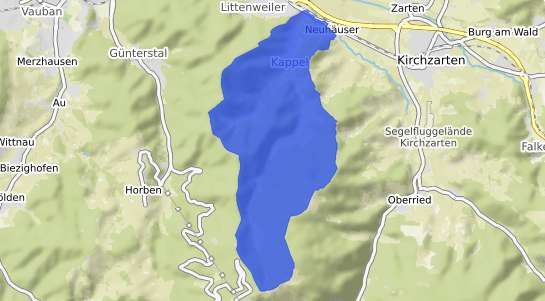 Bodenrichtwertkarte Freiburg im Breisgau Kappel